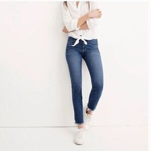 NWT Madewell The Slim Boyjean: Raw-Hem Edition size 24